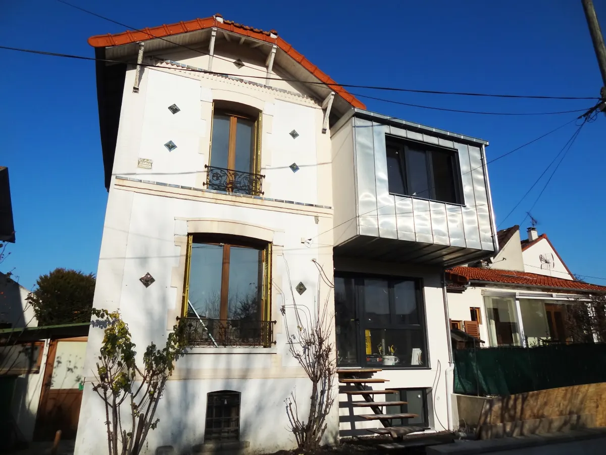 Après permis de construire Asnières-sur-Seine — exemple 2 Après permis de construire Asnières-sur-Seine — exemple 2