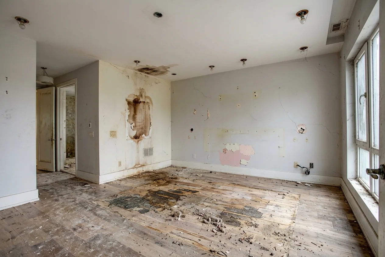Avant rénovation chambre Asnières-sur-Seine — exemple 2 Avant rénovation chambre Asnières-sur-Seine — exemple 2