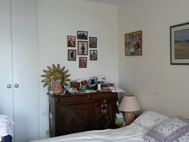 Avant rénovation chambre Asnières-sur-Seine — exemple 1 Avant rénovation chambre Asnières-sur-Seine — exemple 1