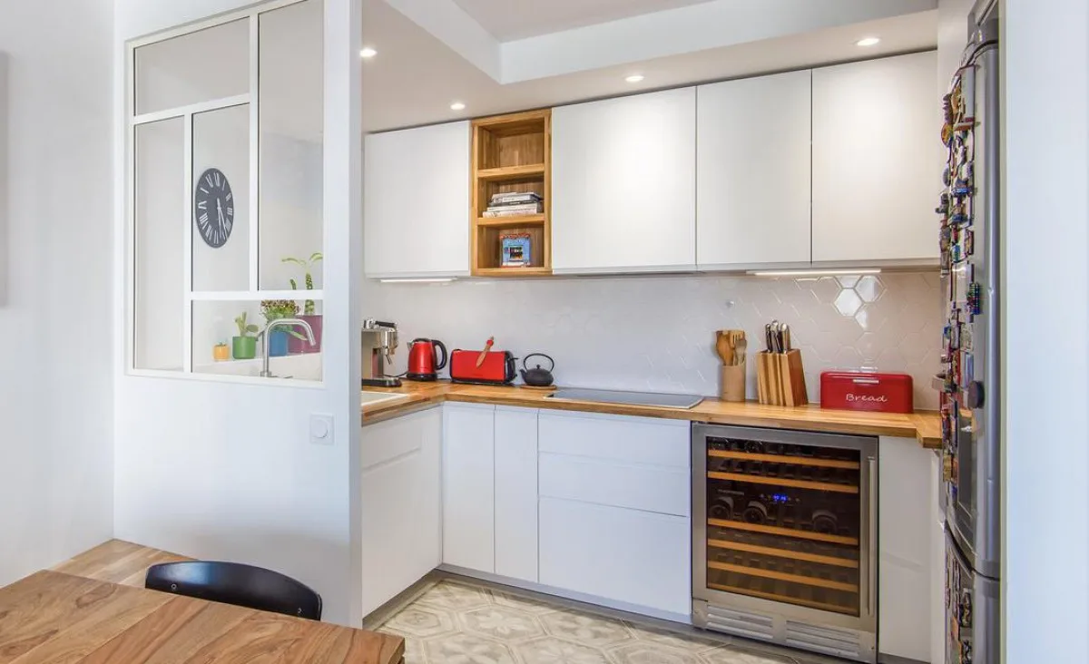 Après rénovation cuisine Asnières-sur-Seine — exemple 3 Après rénovation cuisine Asnières-sur-Seine — exemple 3