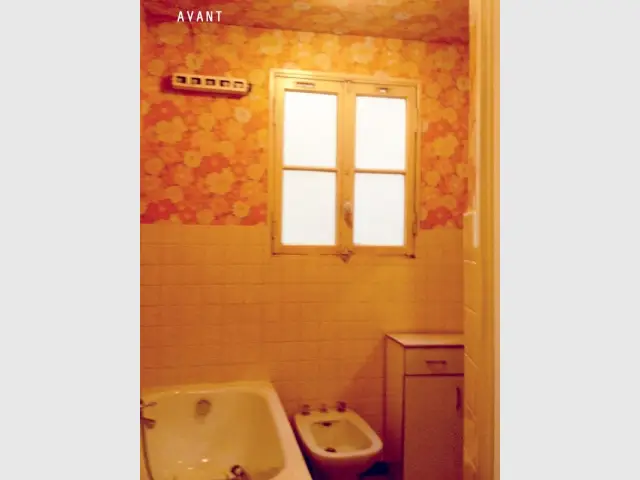 Avant rénovation salle de bains Asnières-sur-Seine — exemple 1 Avant rénovation salle de bains Asnières-sur-Seine — exemple 1