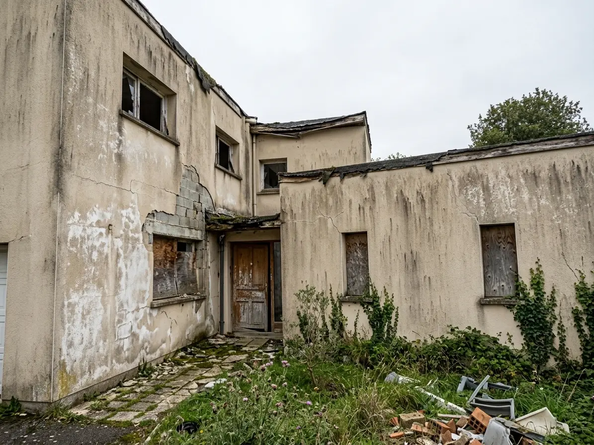 Avant surélévation Asnières-sur-Seine — exemple 2 Avant surélévation Asnières-sur-Seine — exemple 2